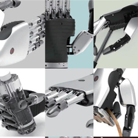 Robot Lingheyun Ti5 : Nouvelle main bionique intelligente à 6 mâchoires, moteur électrique flexible avec algorithme de contrôle du couple