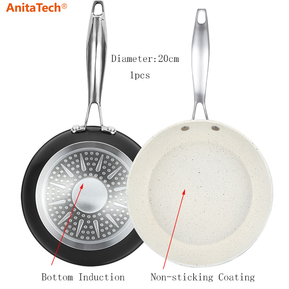 Beige 20cm FRYPAN(1 pcs)