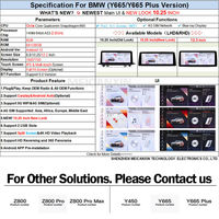 Lecteur multimédia DVD de Navigation à 8 cœurs, 8.8 pouces, Carplay Android pour BMW E60 E90 E92 E91 série 3 5 2009 2010 CIC