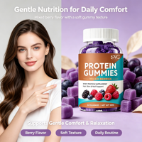 Gummies Protéinés aux Baies Mixtes – Formule de Soutien Quotidien au Bien-être – 60 Unités 180g – Vente en Gros – Marque Privée OEM