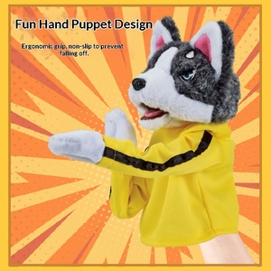Peluche de Perro Boxeador Interactivo con Guantes, Marioneta Vocalizable de Husky de 31cm-50cm para Jóvenes - Product Image 2