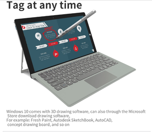 11.6 pouces 2in1 Intel Tablette détachable 1920x1080 Fhd Écran tactile 2in1 Tablette PC Fenêtre 10 Os <span class=keywords><strong>Surface</strong></span> <span class=keywords><strong>Pro</strong></span> Tablette - Product Image 5