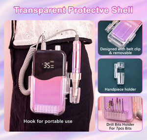 2025 <span class=keywords><strong>Prix</strong></span> de gros compétitif 65W Portable Rechargeable sans fil perceuse à ongles e-fichier fraisage <span class=keywords><strong>ponceuse</strong></span> Machine Salon professionnel - Product Image 5