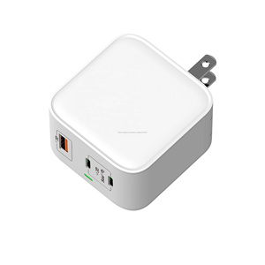 USB <span class=keywords><strong>C</strong></span> Chargeur Mural-GaN 65W Type <span class=keywords><strong>C</strong></span> PD Adaptateur secteur-Trois Ports Compatible - Product Image 6