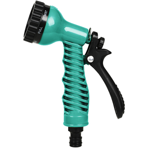 Tuyau d'arrosage plat en plastique léger de 15 m pour travaux de jardinage et enrouleur - Product Image 5