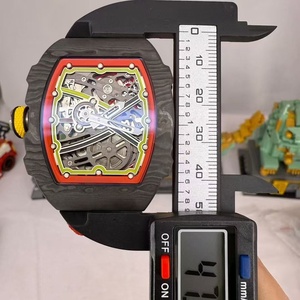 最高級版 超薄型 67-02 機械式腕時計 カーボンファイバー腕時計 高級デザイナーズメンズ腕時計 - Product Image 4
