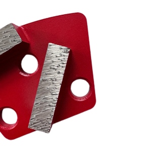 Trapezoid <strong>Diamond</strong> Tools Metal Bond <strong>Grinding</strong> Pad With Two <strong>Segments</strong> Abrasive Block for Concrete Stone Terrazzo Floor - Product Image 6