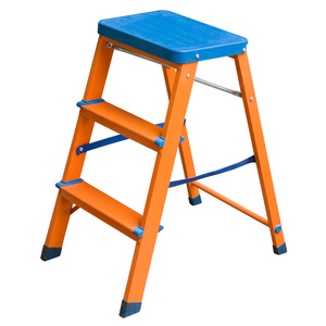 Escalera Plegable de Aluminio con Plataforma Antideslizante de Plástico, Estructura Resistente, Suministro Directo de Fábrica - Product Image 6