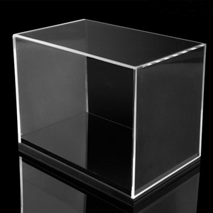 Vitrine de Comptoir à 2 Niveaux en Acrylique Transparent avec Serrure de Sécurité pour Bijoux, Objets de Collection et Magasins de Détail - Product Image 4