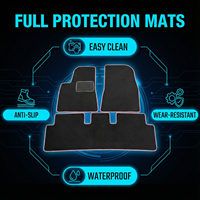 Tapis de sol universels pour voiture, imperméables et antidérapants, toutes saisons, nouvelle collection 2026, fournis directement par l'usine, ensemble complet, épaisseur 6,5 mm, PVC