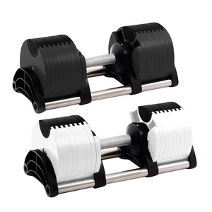 Adjustable Cast Iron Dumbbell Set 32kg Home Gym Rack Steel <strong>Barbell</strong> <strong>with</strong> 90lb <strong>Weight</strong> Capacity for Home Use - Product Image 2