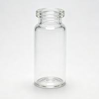 Flacons en verre transparents en forme de lèvres personnalisés de 2 ml, 3 ml, 5 ml, 7 ml, 10 ml, 20 ml