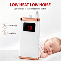 IBelieve Professional 30000rpm, logo personnalisé, rechargeable, sans fil, puissant, rose gold, ABS, moteur brossé, perceuse à ongles électrique carrée