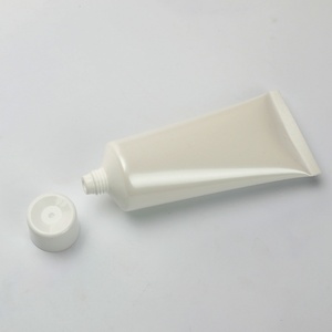 Wholesale Luxury Custom Empty Shampoo Lotion <b>Tube</b> 100ML 120ML 250ML White <b>Plastic</b> Soft Cosmetics for Facial Cleanser Lipstick - Product Image 2