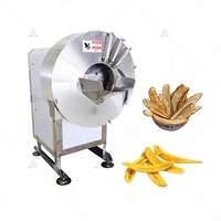 Machine de découpe de chips de banane longue trancheuse de chips de plantain de vente chaude pour un usage industriel
