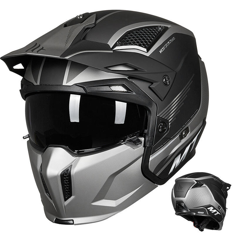 MT Streetfighter Full Face Helmet DOT ECE Approved