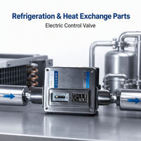 Vanne de régulation électrique industrielle personnalisée, contrôleur de pression différentielle, pièce d'échange thermique pour la réfrigération