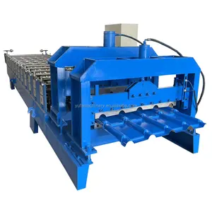 New product bamboo glazed roof tile making roll forming machine