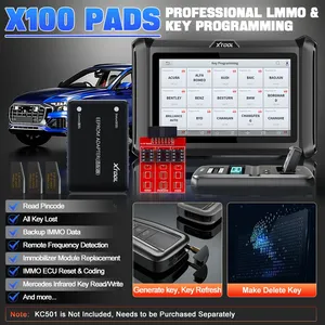 Xtool x100 miếng cập nhật Ver của x100 Pad cộng với lập trình chìa khóa xe đọc mã Pin Máy Quét Chẩn đoán ô tô OBD2 có thể FD doip - Product Image 3
