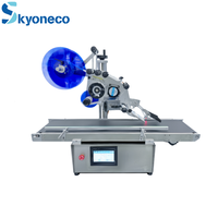 Machine d'étiquetage automatique de bureau électrique SKYONE-870ZP-1 pour cartons, sacs, étuis avec emballages en métal et en verre, prix d'usine