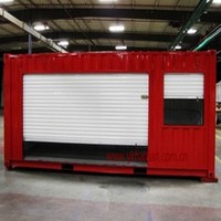 Conteneur de cuisine en extérieur, pour restaurant pré-alimentaire, kiosque mobile, design de café