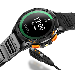 Sanvnet K67 <span class=keywords><strong>Montre</strong></span> Connectée Sport <span class=keywords><strong>GPS</strong></span> <span class=keywords><strong>avec</strong></span> Lampe de Poche LED 2024, Étanche IP68, Boussole Barométrique, Altimètre, Batterie 530 mAh, Amoled - Product Image 6