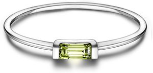 Bague de naissance colorée de décembre en argent sterling S925 haut de gamme de conception de niche exquise pour les femmes - Product Image 5