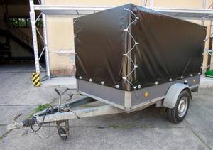 <span class=keywords><strong>Bâche</strong></span> de <span class=keywords><strong>remorque</strong></span> en PVC vinyle de qualité industrielle 18 oz, robuste, imperméable, <span class=keywords><strong>pour</strong></span> extérieur, avec bords renforcés - Product Image 2