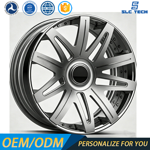 Jantes forgées sur mesure en deux parties, jantes en aluminium forgé de 20 à 26 pouces, 5x127, jantes concaves profondes pour <span class=keywords><strong>SUV</strong></span> - Product Image 1