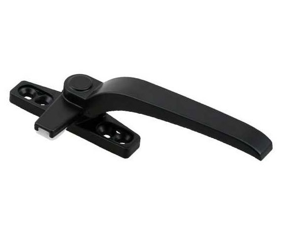 UPVC Black Handle for Sliding Door Window Glass Door Handle Latch Aluminum Door Handle Lever