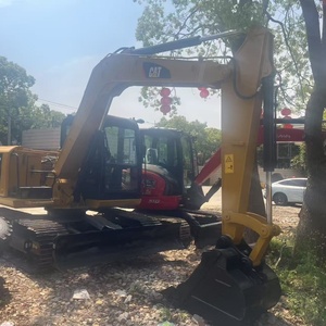 Mini-excavatrice hydraulique sur chenilles CAT308E d'occasion, 8 tonnes, OEM, 90% neuve, à prix réduit et en excellent état, pour usage agricole et domestique - Product Image 6