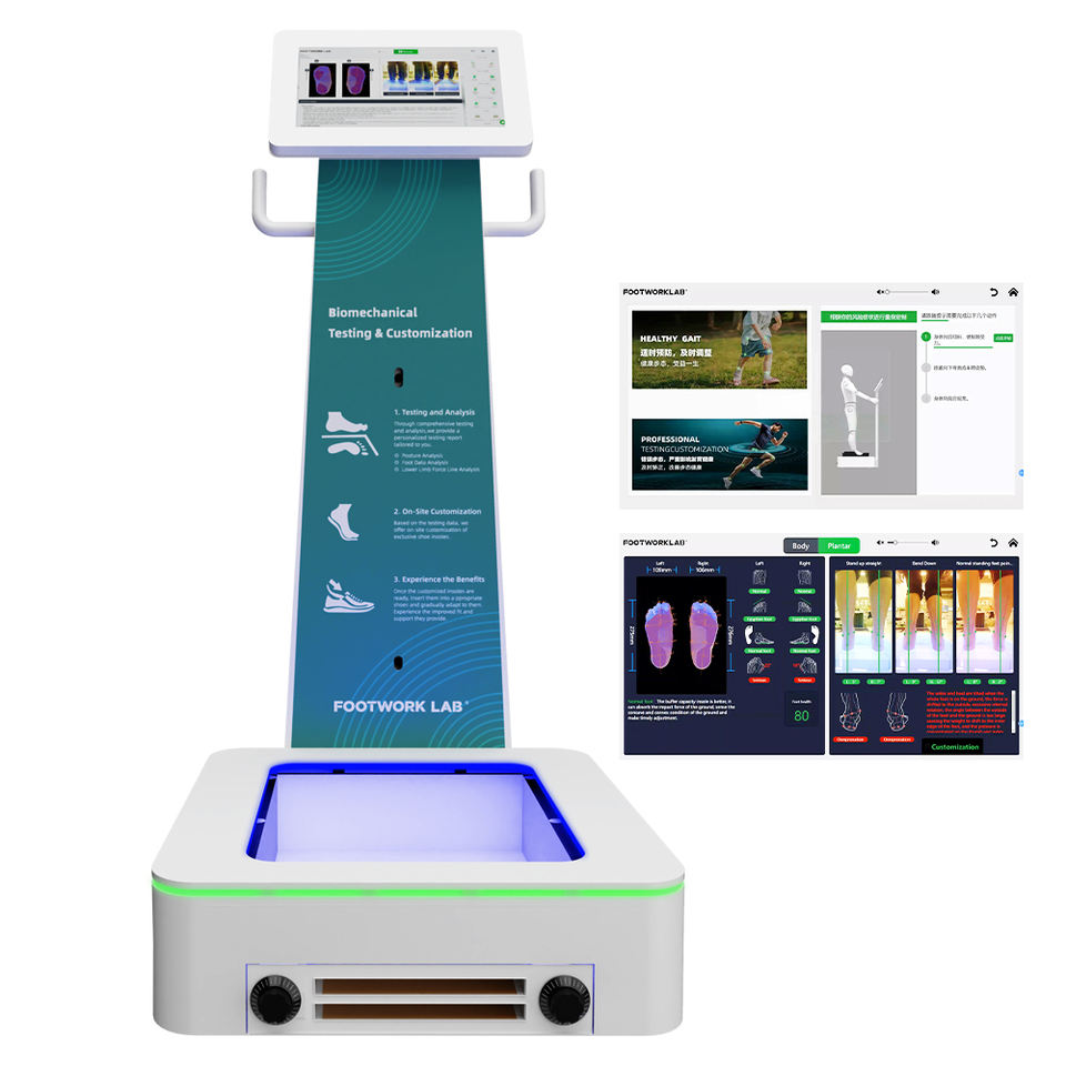 New Arrival Customize Gait Analysis Foot Scanning Equipment Insole ...
