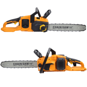 Scie à chaîne électrique de 16 pouces avec batterie lithium sans fil, grande batterie rechargeable, outil de bricolage pour le travail du bois - Product Image 6