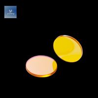 Lentille plan-convexe OEM multispectrale de haute précision en sulfure de zinc (ZnSe) poli avec revêtement antireflet pour caméra thermique infrarouge