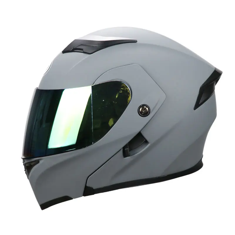 SUBO moda nokta BT modüler kask ile kask yukarı çevirmek Inter gel Motocross Cascos karbon Fiber motosiklet kaskları