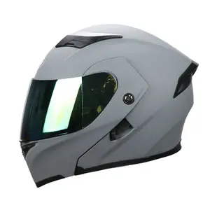 Capacete modular subo com ponta bt, capacete em fibra de carbono com entrada para motocross