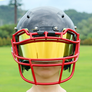 Visières universelles pour casques de football américain REVO Chrome Purple Eye Shield pour casques de rugby pour jeunes et <span class=keywords><strong>adultes</strong></span> - Product Image 3