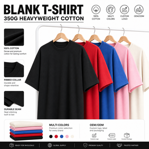 T-Shirt in Cotone Streetwear Nera con Silhouette Oversize per Grafiche Personalizzate e Fornitura Brandizzata - Product Image 1