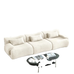 Sofá de Terciopelo Holandés en Oferta, Juego de Muebles para el Hogar, Sofá Seccional Rectangular de Tela de Tres Plazas, Sofás Económicos para Sala de Estar - Product Image 6