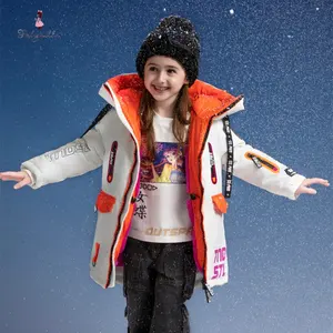 Stilnyashka D-angel Jacket 2024 Winter Casual Girls Coats Fashion Jackets For Kids Girl Toddler Kids Kids Clothing Wholesale