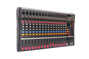 CT 12 <span class=keywords><strong>Console</strong></span> de <span class=keywords><strong>mixage</strong></span> de haute qualité Mélangeur audio professionnel Contrôleur audio Dj <span class=keywords><strong>Console</strong></span> de <span class=keywords><strong>mixage</strong></span> audio avec BT - Product Image 5