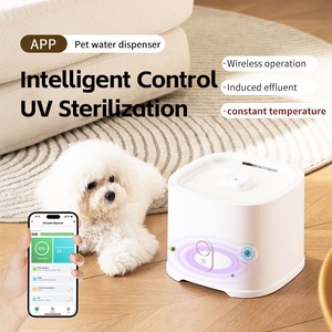 Fuente de <span class=keywords><strong>Agua</strong></span> Inteligente para Gatos con Temperatura Constante 5G WiFi 4L, Filtración Automática en Bucle, Ultra Silenciosa, con Filtro de Carbón para <span class=keywords><strong>Perros</strong></span> y Gatos - Product Image 2