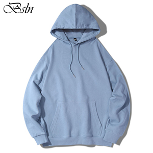 Coton épais de haute qualité 500 GSM, uni, lourd, respirant, sans cordon, unisexe, logo personnalisé, grande taille, pour l'hiver - Product Image 5