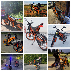 Moto 02 PRO 2500W 60V 27AH 70KM/H Vélo à grande vitesse 50KM Longue portée Moto tout-terrain - Product Image 2