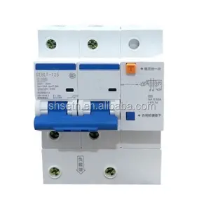 Nhà Sản Xuất Chuyên Nghiệp Trái Đất Rò Rỉ Circuit Breaker DX3-ID 4 Cực 63 Amp 30MA Rccb/Rcbo/Elcb/Mcb