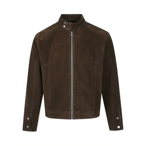 Chaqueta de Trabajo de Lona Gruesa para Hombre 2026, Estilo Carpintero Vintage, Forrada, para Uso Casual en Invierno - Product Image 1