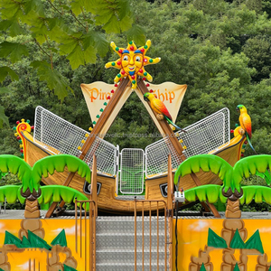 Parque infantil Juegos mecánicos Parque de atracciones Paseo o centro comercial Columpio Mini Barco Pirata - Product Image 3