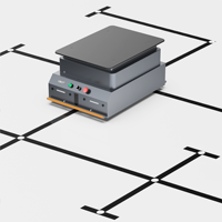 Chasis de Robot AGV de Manipulación Inteligente XBOT, Accesorio de Soldadura por Ola SMT, Transportador de Almacén, Cargador de CC 25.2V5A