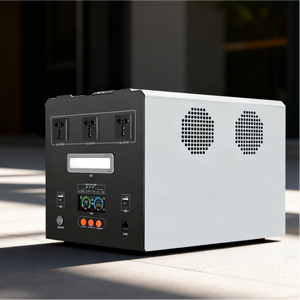 Портативная солнечная электростанция 2-2.5 кВт·ч, 3-сторонняя зарядка для кемпинга, отключений электричества и прямых трансляций - Product Image 6