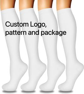 مخصص ongvolant للنساء الممرضات ، الحمل ، السفر 15-20 20 20-30 مم جورب ضغط عالي للركبة - Product Image 6